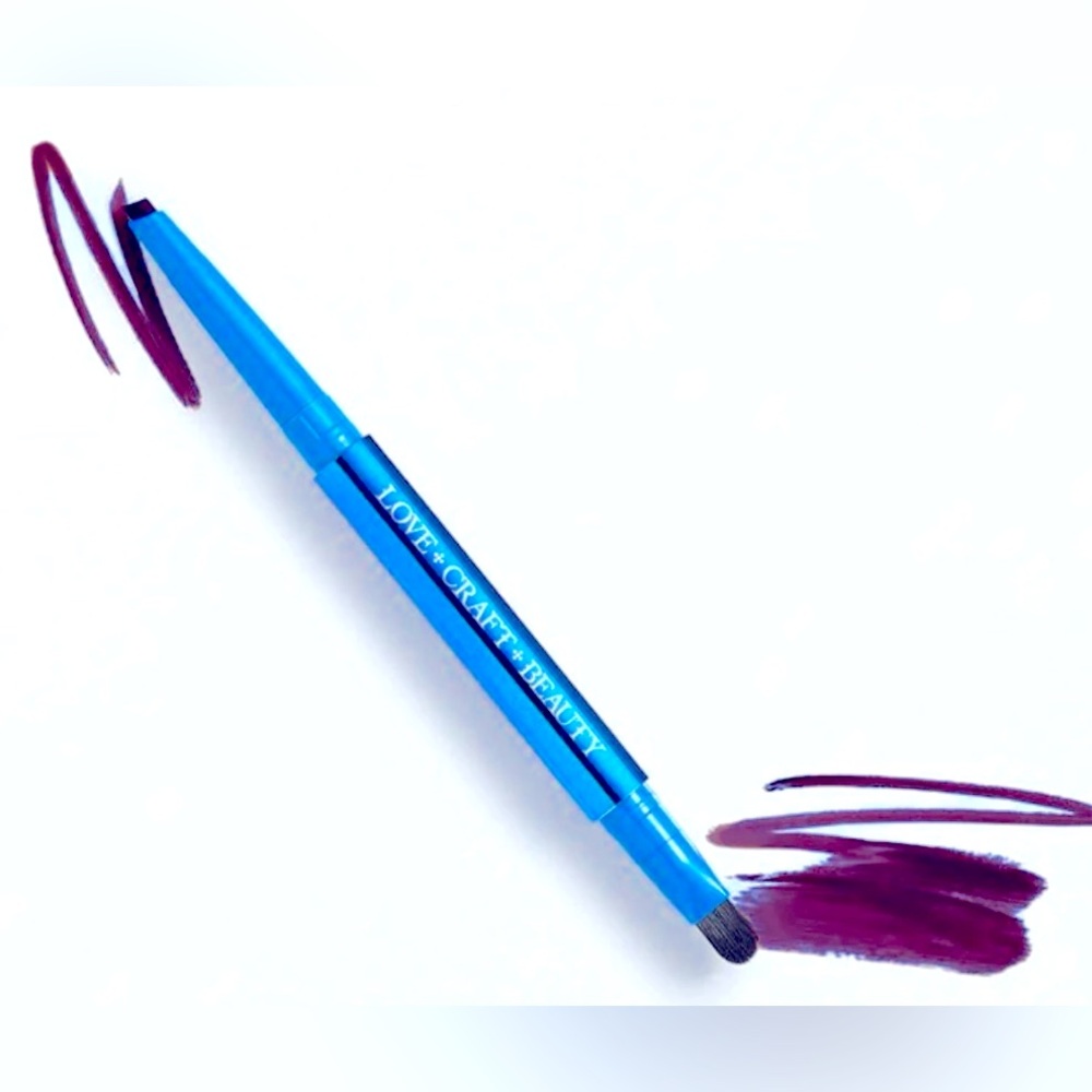 LOVE+CRAFT+BEAUTY Retractable Lip Liner in Mercury Maroon 0.23g BRAND NEW IN BOX